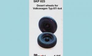 Desert wheels for Volkswagen Typ 87/4x4