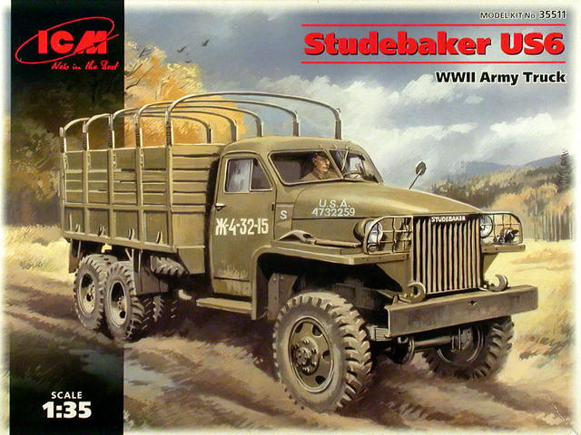 ICM - Studebaker US6 - WWII Army Truck