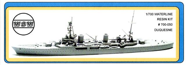 WSW Modellbau - Französischer Schwerer Kreuzer Duquesne