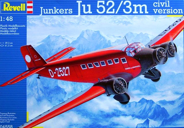 Revell - Junkers Ju 52/3m Civil Version