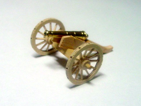 Aber - British Napoleonic period 6-pounder gun