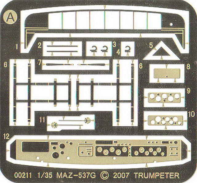 Trumpeter - MAZ-537G with MAZ/ChMZAP-5247G