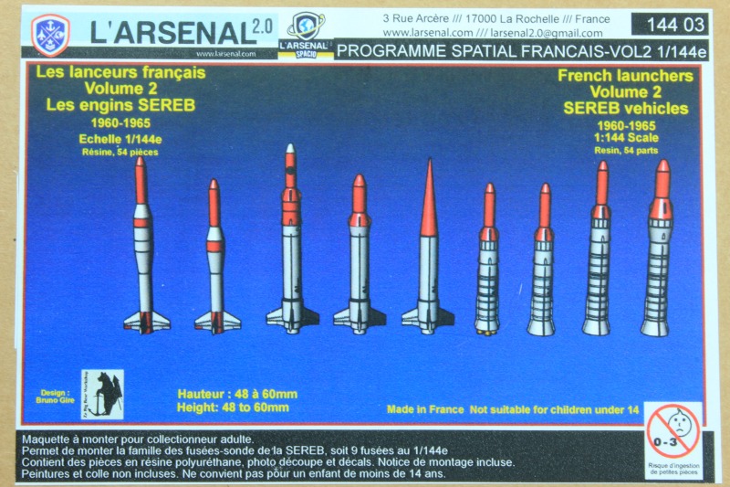 L'Arsenal - French Launchers Volume 2 “SEREB Vehicles 1960-1965”