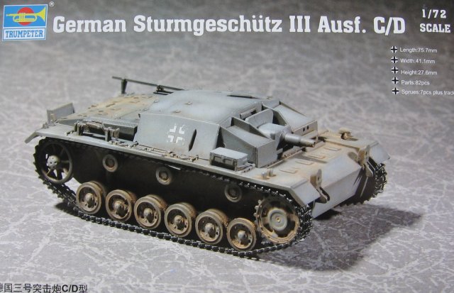Trumpeter - German Sturmgeschütz III Ausf. C/D