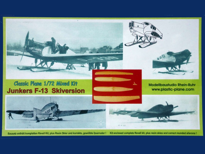 Classic Plane - Junkers F 13 Skiversion