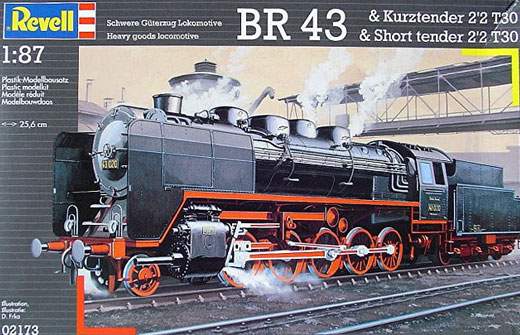 Revell - BR 43 & Kurztender 2´2 T30