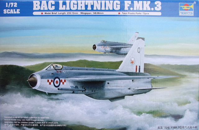 Trumpeter - BAC Lightning F.Mk.3