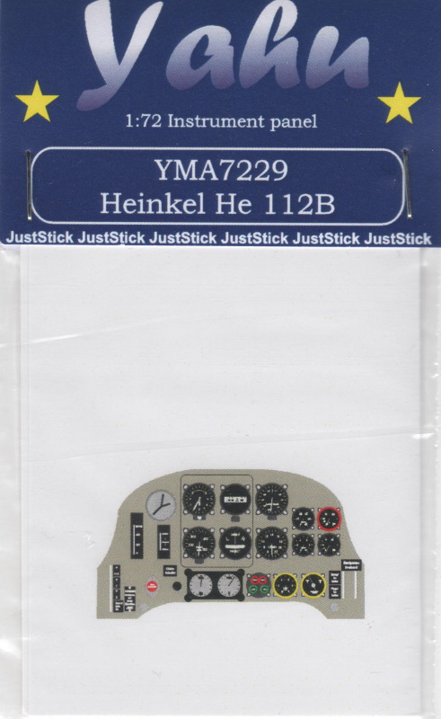 Yahu Models - Heinkel He 112B Instrument Panel
