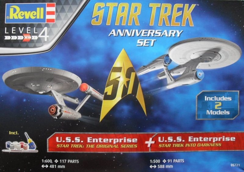 Revell - Star Trek - 50th Anniversary Set