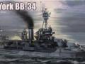 USS New York BB-34 von Trumpeter