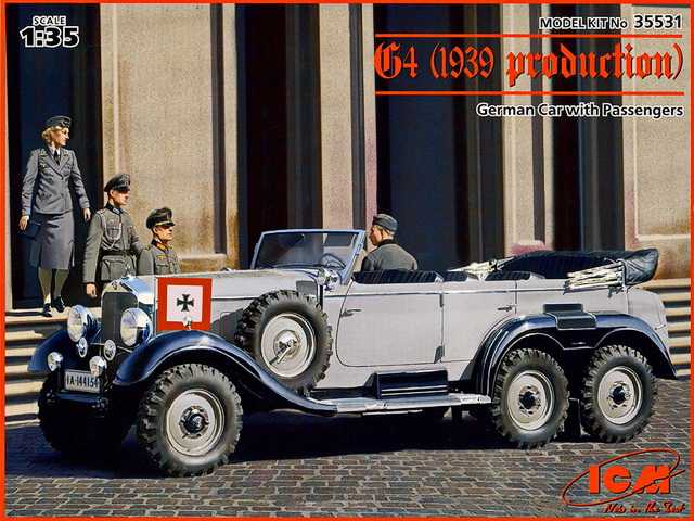 Bausatz-Cover des 35531 G4 (1939 production) von ICM
