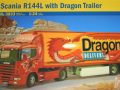 Scania R144L with Dragon Trailer