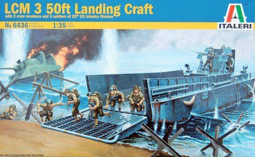 Italeri - LCM 3 - 50ft Landing Craft