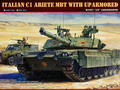 Italian C1 Ariete MBT with up armored