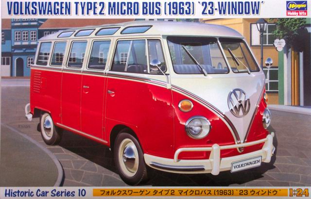 Hasegawa Volkswagen Type 2 Micro Bus 1963