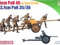 7.5cm PaK 40 w/Gun Crew + 3.7cmPaK 35/36