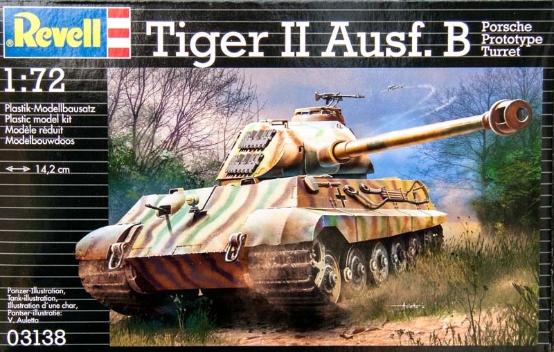 Revell - Tiger II Ausf. B (Porsche Prototype Turret)