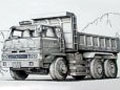 Bausatz: Mitsubishi-Fuso LKW