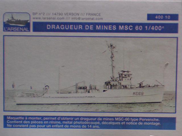 L'Arsenal - Dragueur de Mines MSC 60