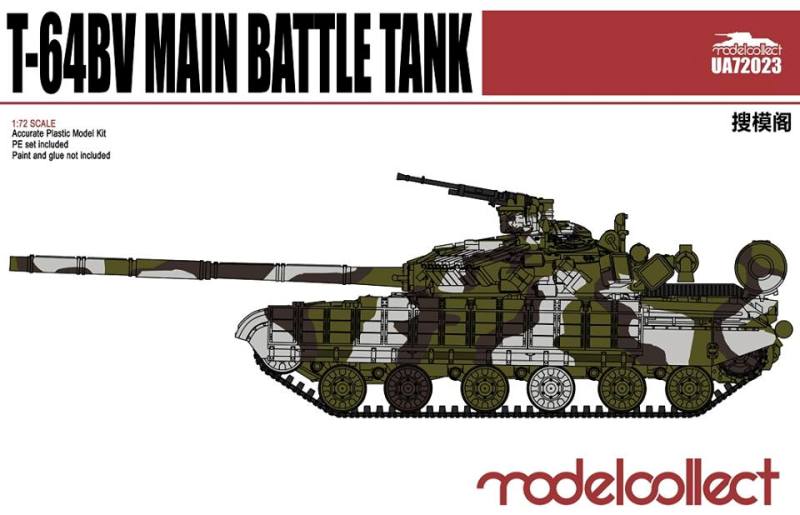 Modelcollect - T-64BV Main Battle Tank Mod. 1985