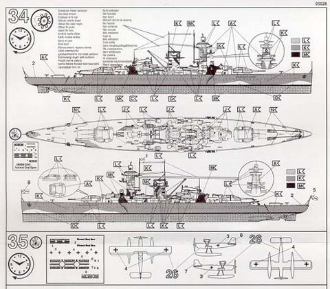 Revell - Admiral Graf Spee