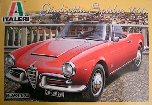 Italeri - Giulietta Spider 1600