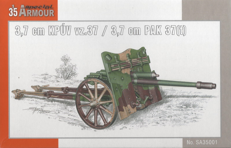 Special Armour - 3,7 cm KPÚV vz.37 / 3,7 cm PAK 37(t)