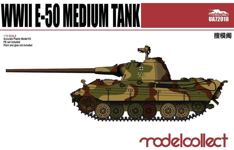 Modelcollect - WWII E-50 Medium Tank