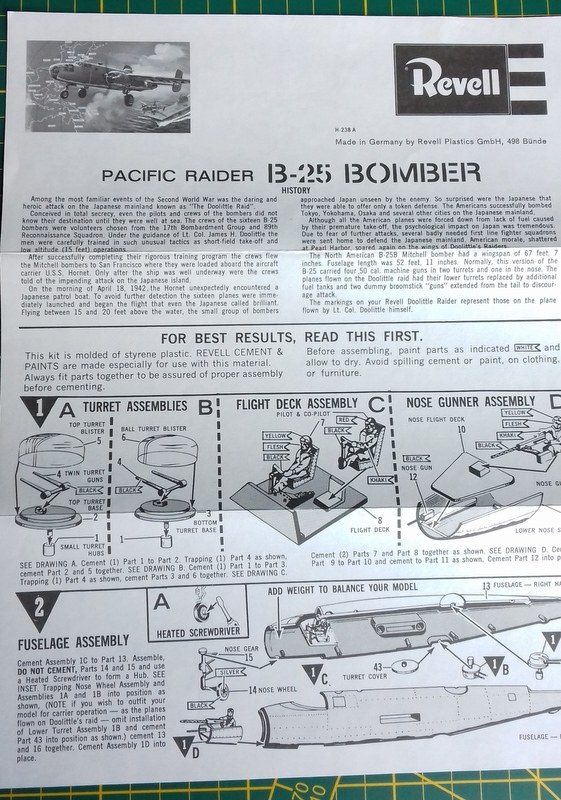 Revell - Pacific Raider B-25 Bomber