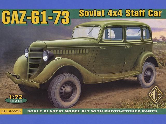 Ace - GAZ-61-73 Soviet 4x4 Staff Car