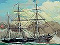 Civil War Steam Ship U.S.S Kearsarge