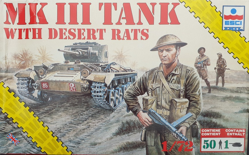 Esci - Mk.III Tank with Desert Rats