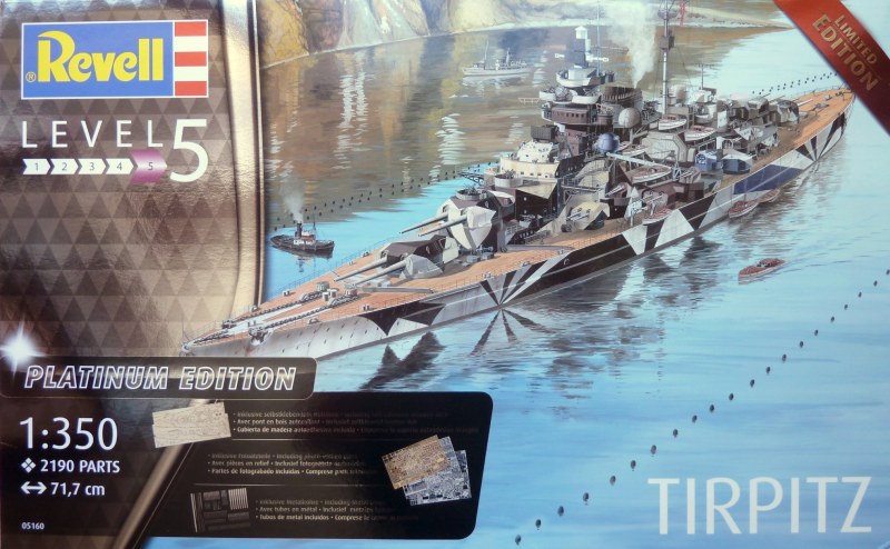 Revell - Tirpitz Platinum Edition
