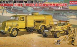 : German Fuel Truck and Schwimmwagen Set