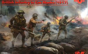 : British Infantry in Gas Masks (1917)