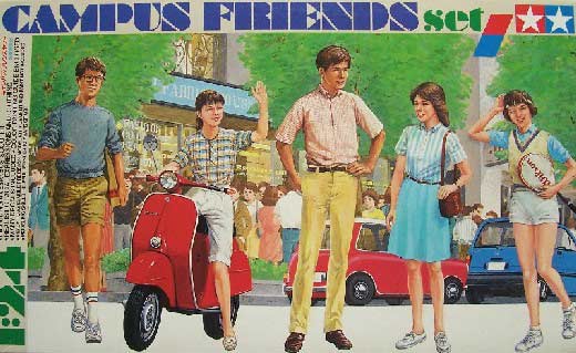 Tamiya Campus Friends Set