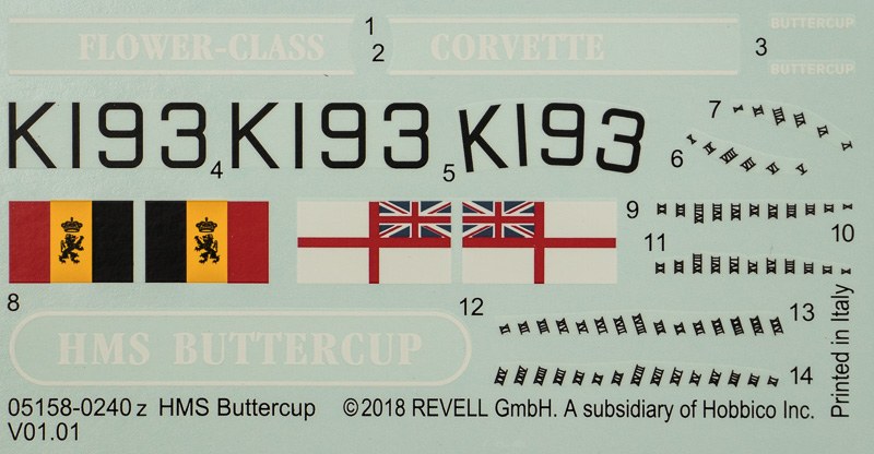Revell - HMS Buttercup