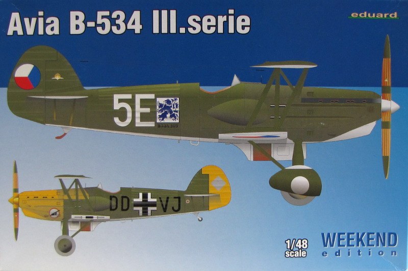 Eduard Bausätze - Avia B-534 III.serie WEEKENDedition