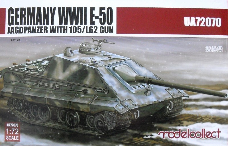 Modelcollect - Germany WWII E-50 Jagdpanzer with 105/L62 Gun