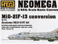 MiG-21 F-13 conversion