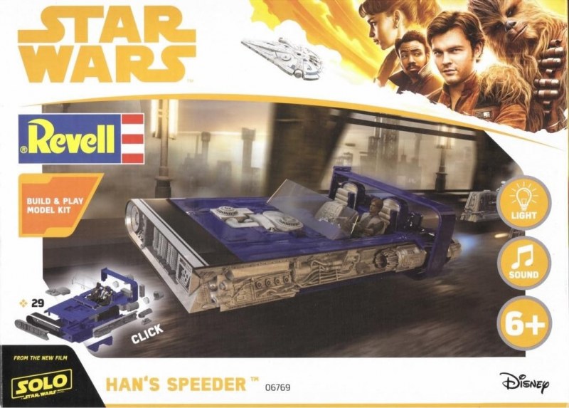 Revell - Han's Speeder (Build&Play)