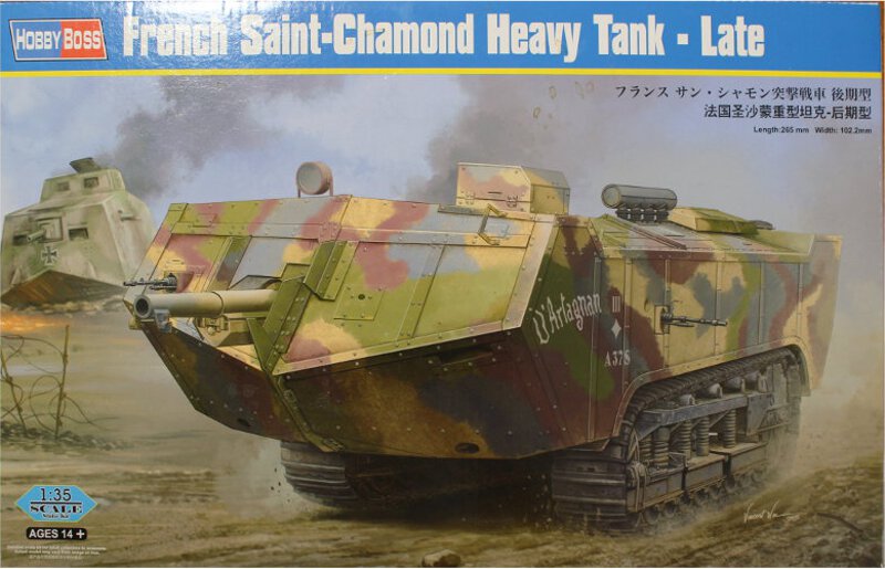 HobbyBoss - French Saint-Chamond Heavy Tank - Late
