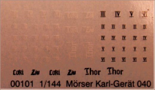 Trumpeter - Mörser Karl - Gerät 040 (60 cm)