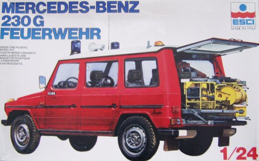 Revell - Mercedes Benz 230 G "Feuerwehr"