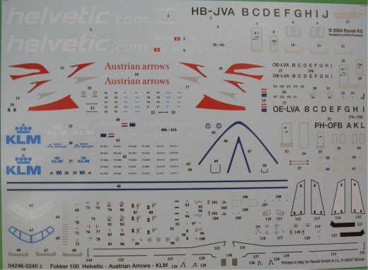 Revell - Fokker 100