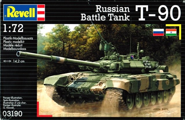 Revell - Russian Battle Tank T-90