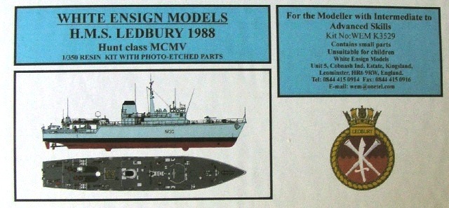 White Ensign Models - HMS Ledbury