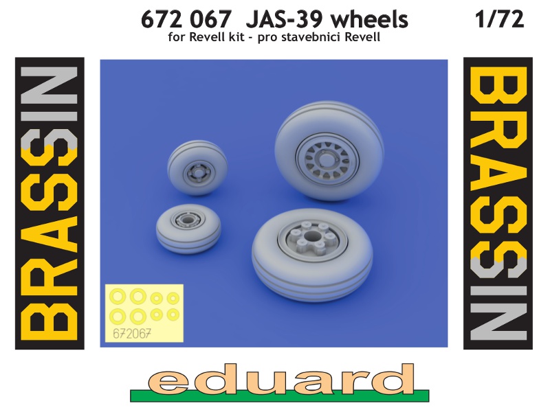 Eduard Brassin - JAS-39 wheels
