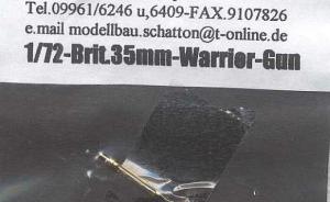 Detailset: 35mm Rohr für Schützenpanzer Warrior