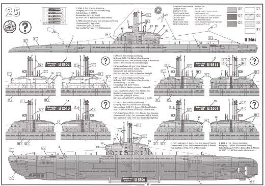 Revell - Deutsche U-Boot Typ XXI